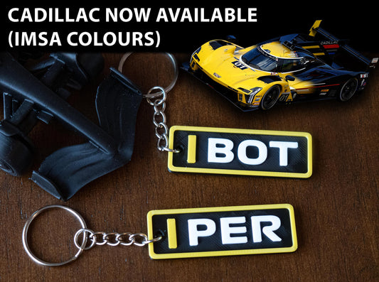 Personalized F1 Keychain: 3D Printed Racing Bag Charm