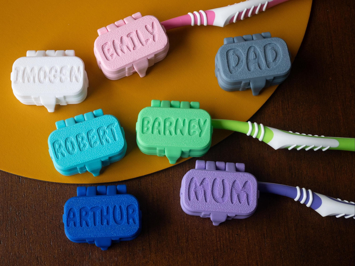 Personalized Toothbrush Cover