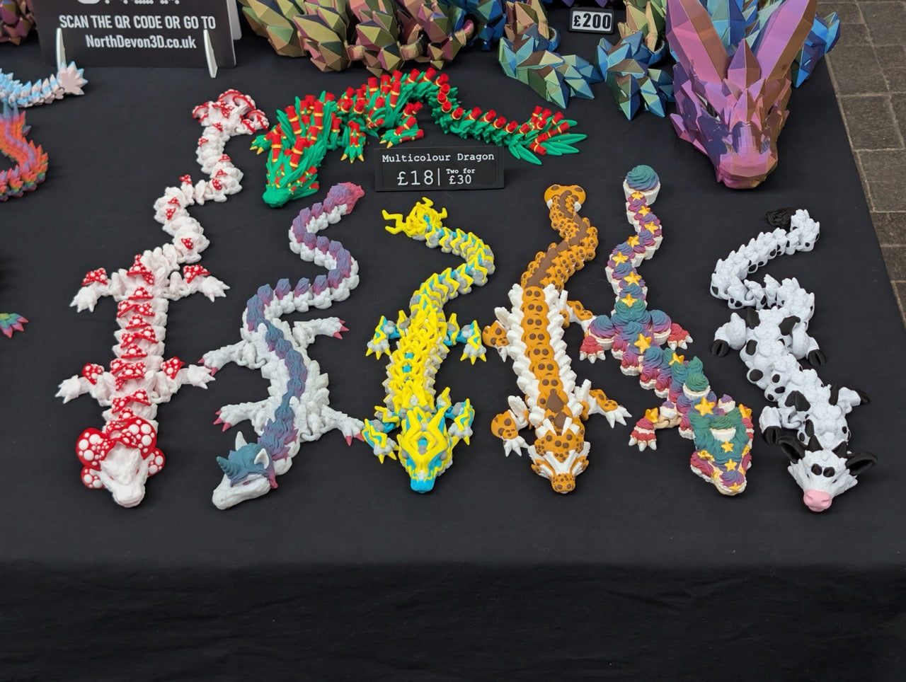 Multi-Colour Dragons