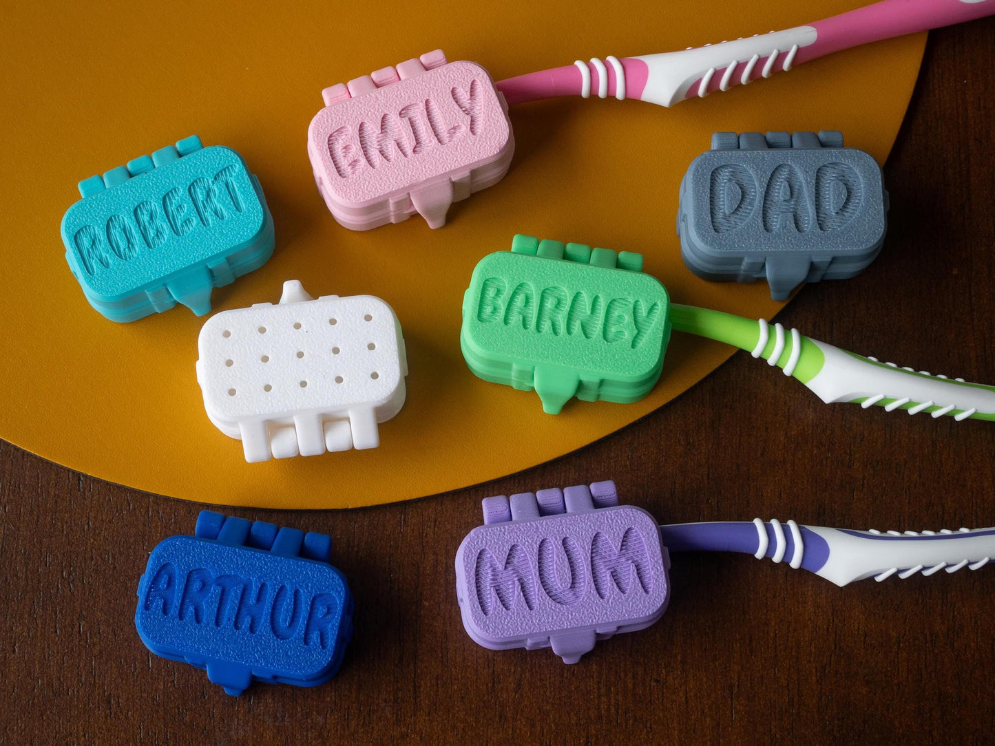 Personalized Toothbrush Cover